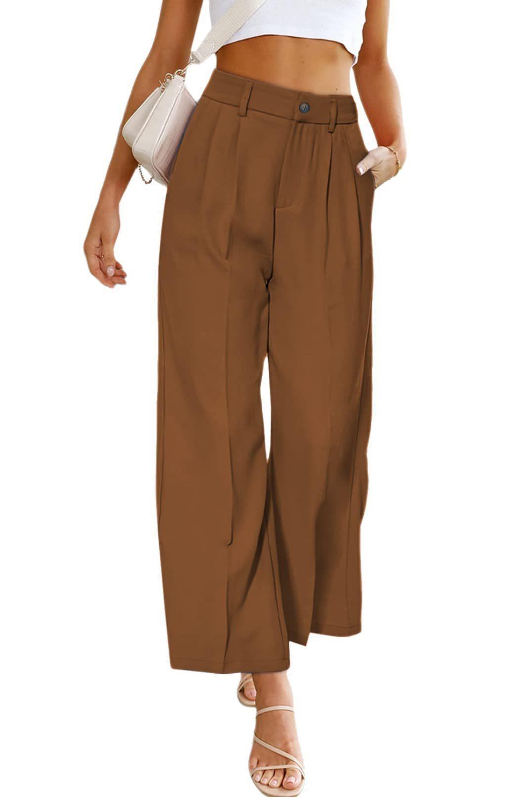 Casual Wide-Leg Pants - Glinyt