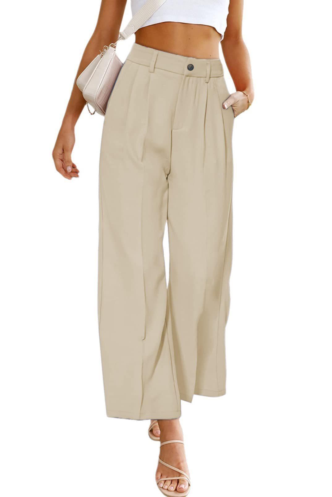 Casual Wide-Leg Pants - Glinyt