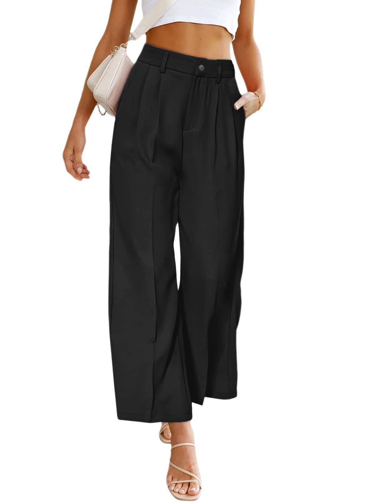 Casual Wide-Leg Pants - Glinyt