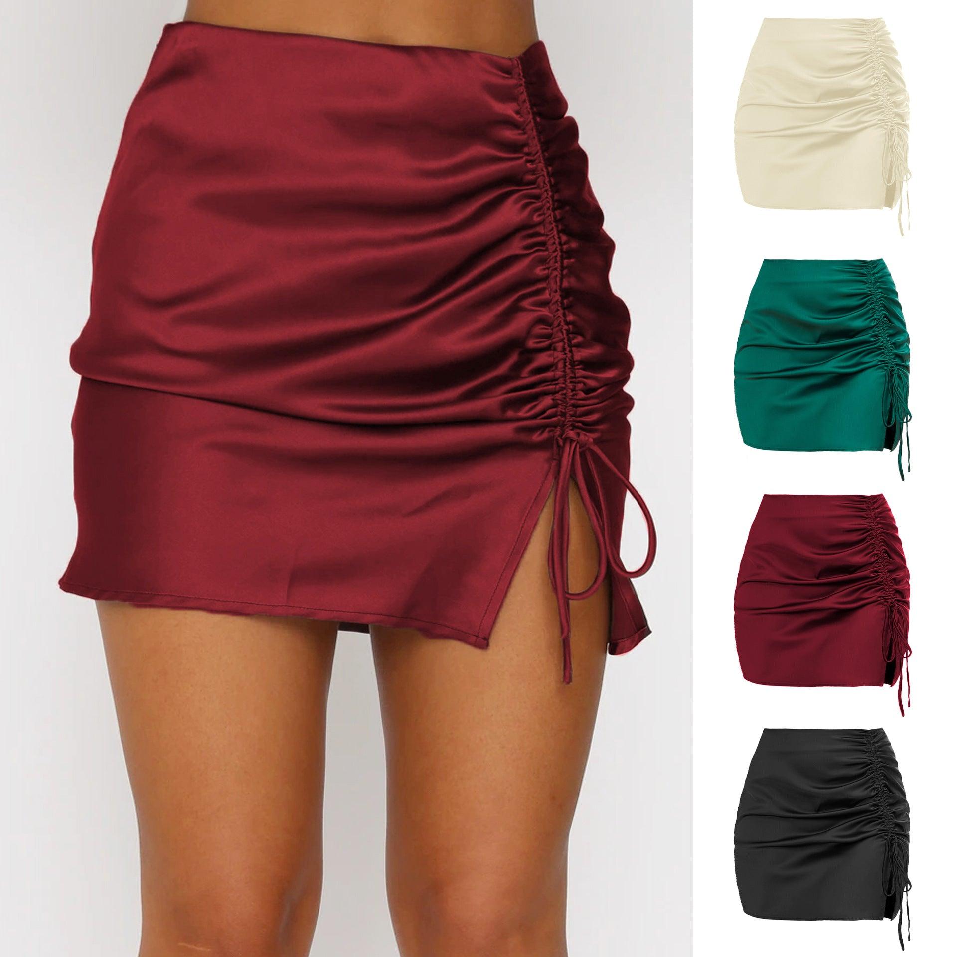 Elegant High-Waist Pleated Skirt for Women – Timeless Fashion Staple - Glinyt