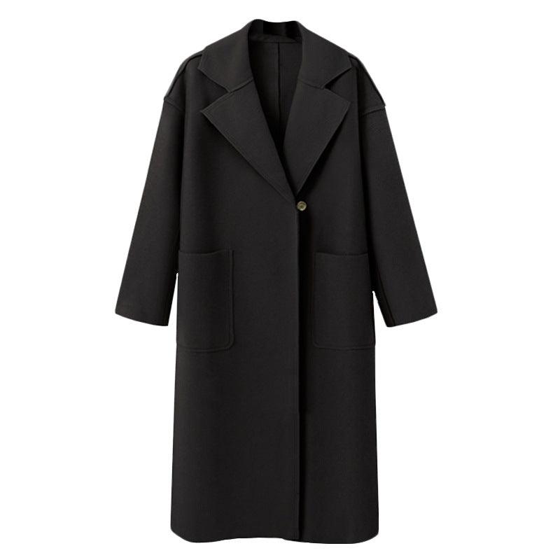 LYDIA - Medium-Length Woolen Women's Overcoat - Odyx Store