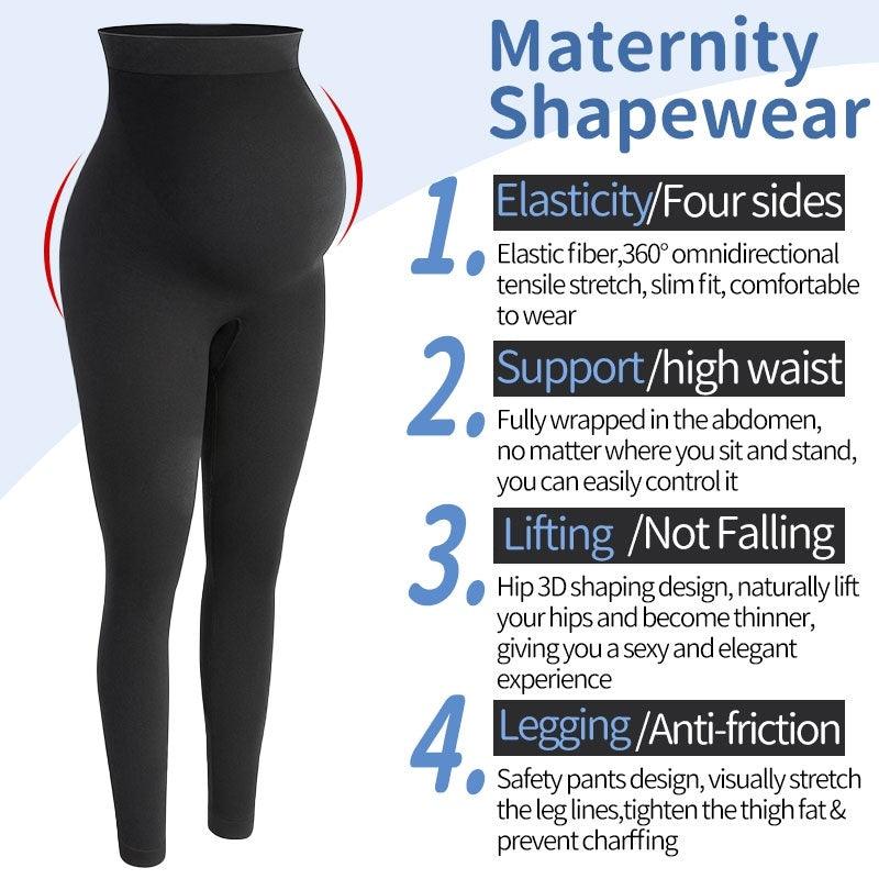 Maternity Leggings High Waist Pants Women Pregnancy Clothes - Glinyt