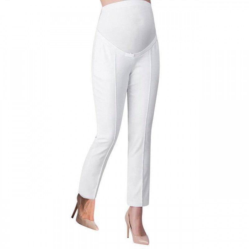 Maternity Pregnancy Skinny Trousers Work Out Pants Elastic - Glinyt