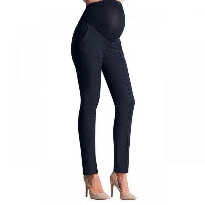 Maternity Pregnancy Skinny Trousers Work Out Pants Elastic - Glinyt