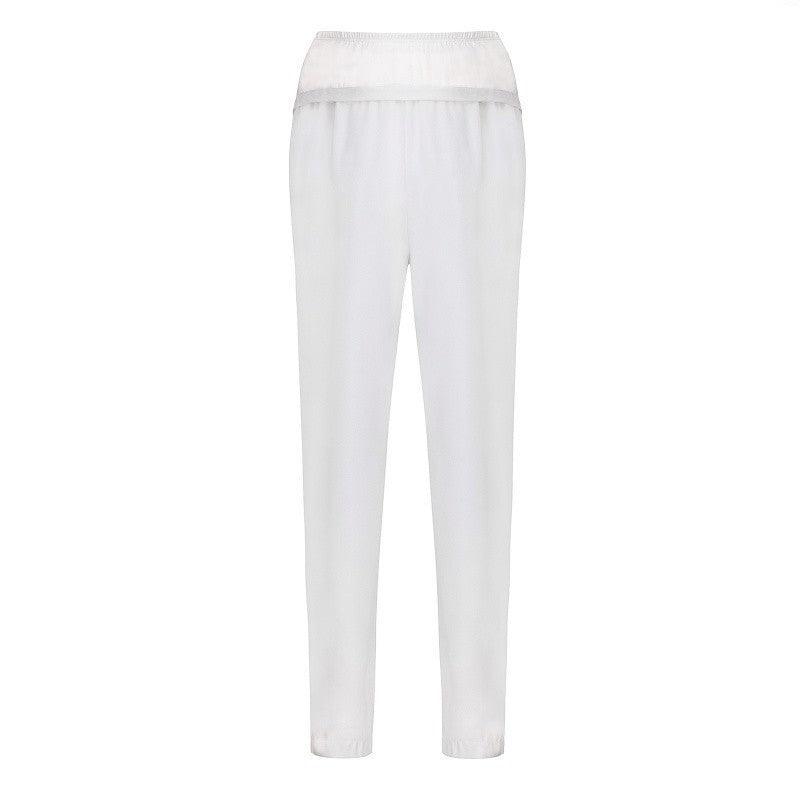 Maternity Pregnancy Skinny Trousers Work Out Pants Elastic - Glinyt