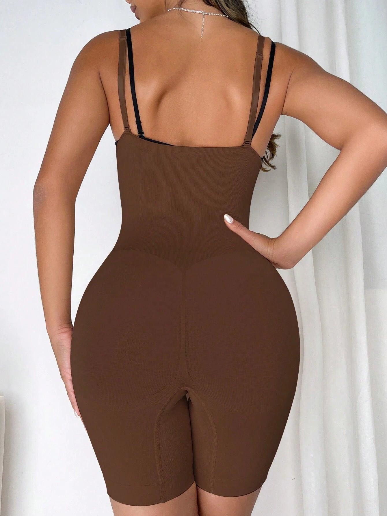 One-piece Shapewear Tummy Control Butt Lifter Shape Pants - Glinyt