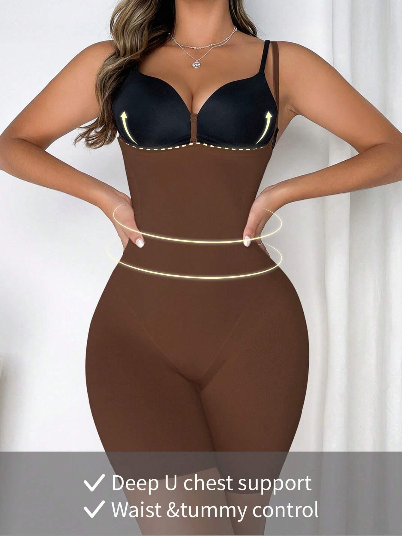 One-piece Shapewear Tummy Control Butt Lifter Shape Pants - Glinyt