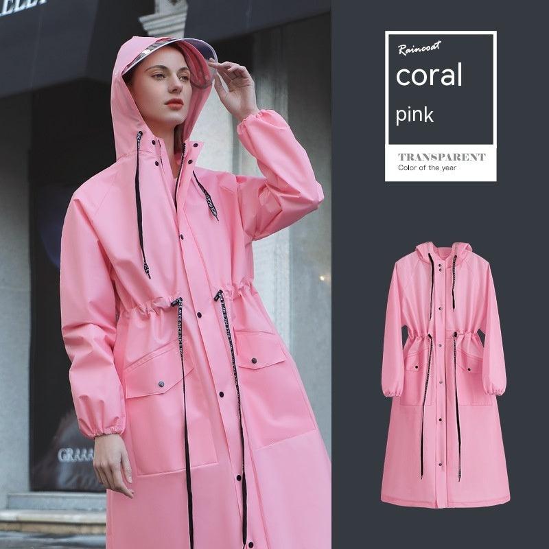 Raincoat Long Full Body Poncho - Glinyt