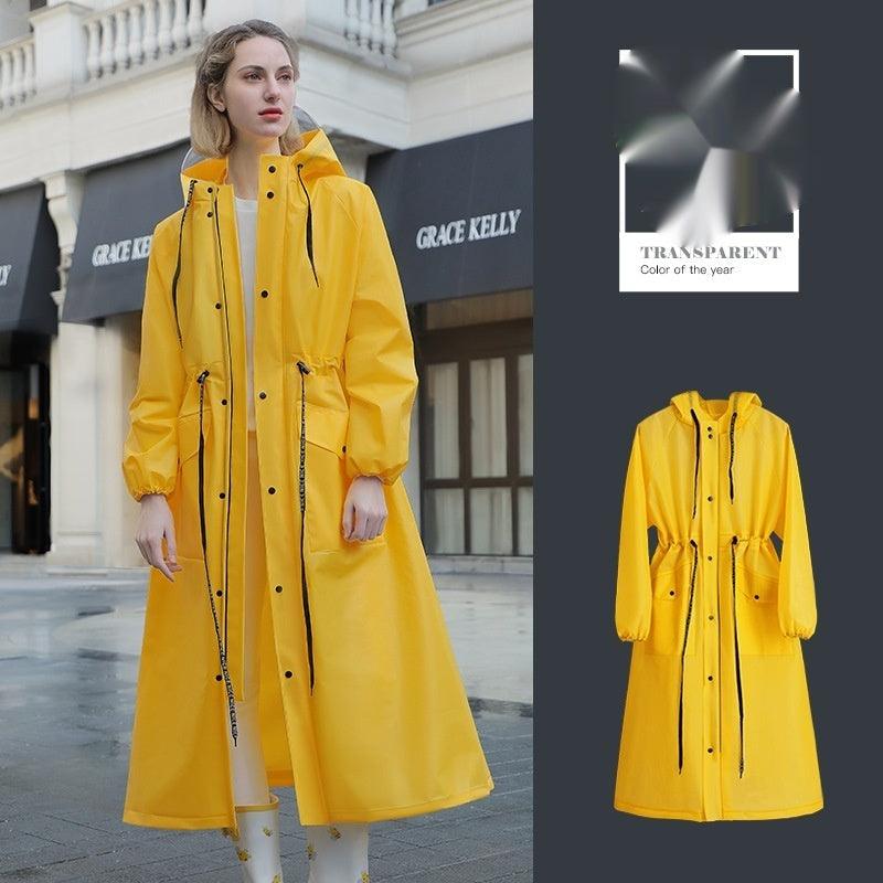 Raincoat Long Full Body Poncho - Glinyt