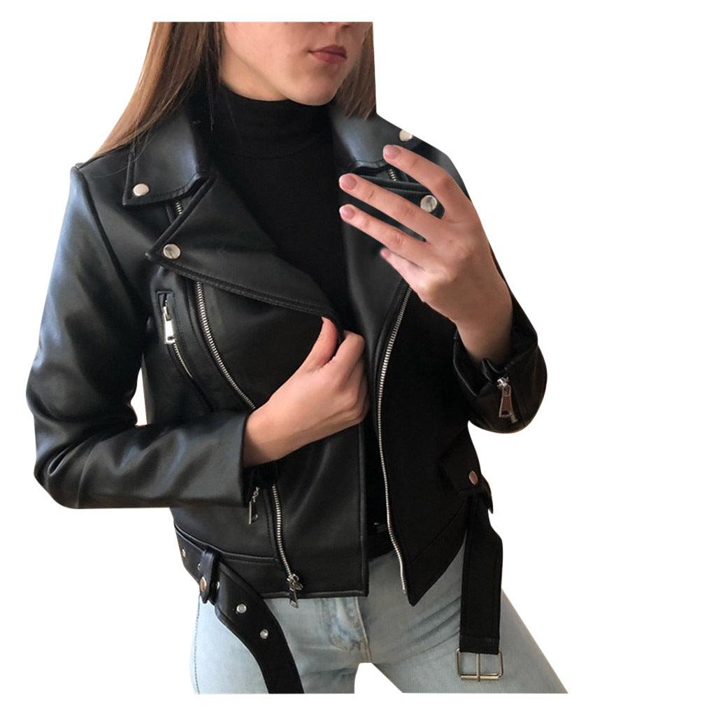 RIVA - Winter Slim Leather Jacket - Glinyt