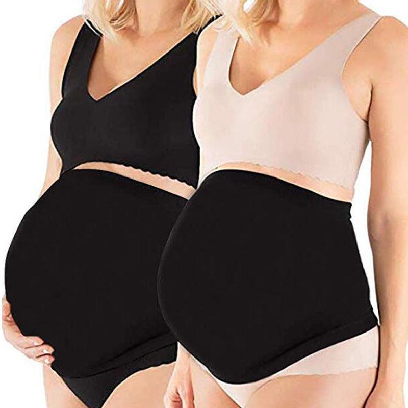 Seamless pregnant belly support belt pregnancy corset - Glinyt